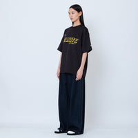 Peanuts Gender Neutral Printed Oversized Jersey Tee - Black - PU2605003D