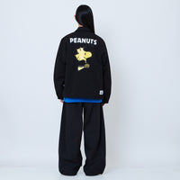 Peanuts Gender Neutral Oversized Couch Jacket - Black - PU2605005B
