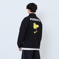 Peanuts Gender Neutral Oversized Couch Jacket - Black - PU2605005B