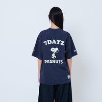 Peanuts Gender Neutral Embroidery Tee - Navy - PU2605006B