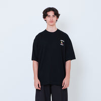 Peanuts Gender Neutral Embroidery Tee - Black - PU2605006D