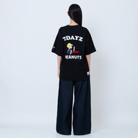 Peanuts Gender Neutral Embroidery Tee - Black - PU2605006D