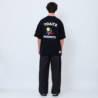 Peanuts Gender Neutral Embroidery Tee - Black - PU2605006D