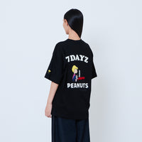 Peanuts Gender Neutral Embroidery Tee - Black - PU2605006D