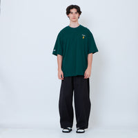 Peanuts Gender Neutral Embroidery Tee - Green - PU2605007B
