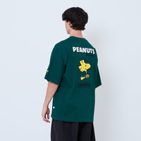 Peanuts Gender Neutral Embroidery Tee - Green - PU2605007B