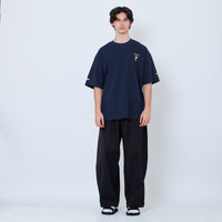 Peanuts Gender Neutral Embroidery Tee - Navy - PU2605007C
