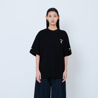 Peanuts Gender Neutral Embroidery Tee - Black - PU2605007D