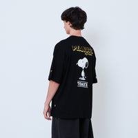 Peanuts Gender Neutral Embroidery Tee - Black - PU2605007D