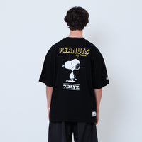 Peanuts Gender Neutral Embroidery Tee - Black - PU2605007D