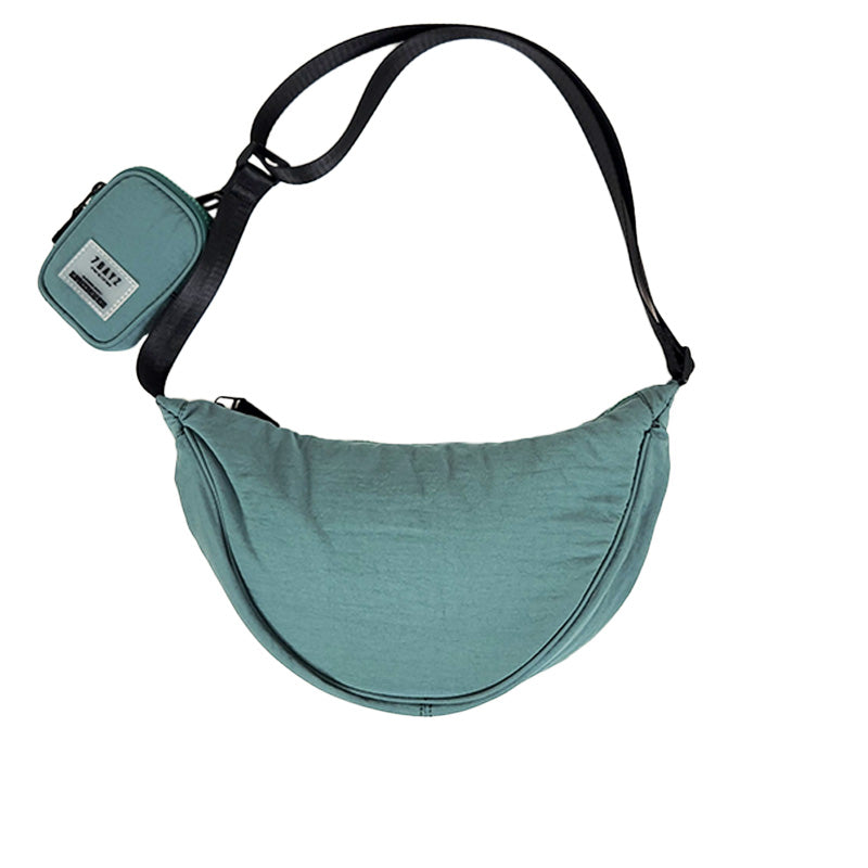 Puffie Shoulder Bag - Green - SA2301003C