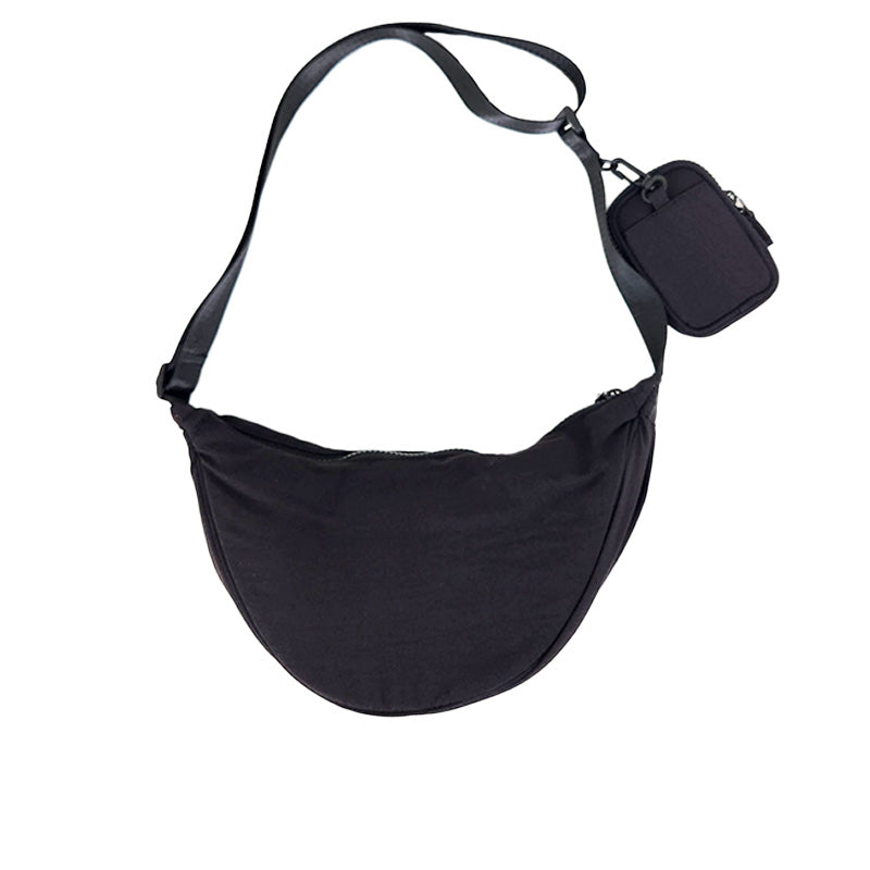 Puffie Shoulder Bag - Black - SA2301003D