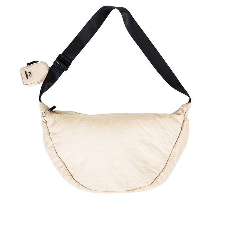 Puffie Crossbody Bag - Beige - SA2301004A