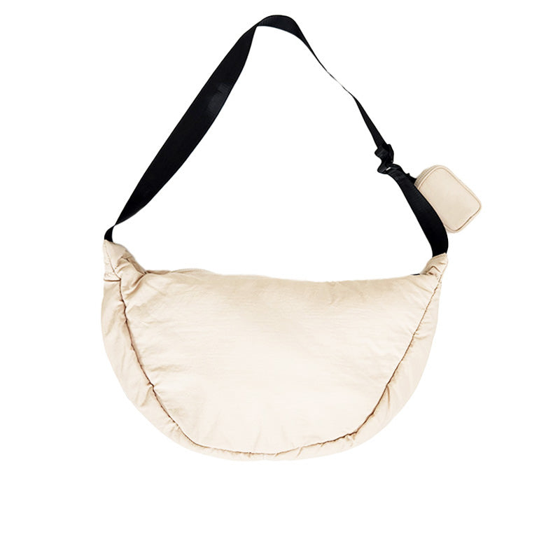 Puffie Crossbody Bag - Beige - SA2301004A