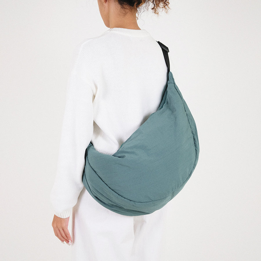 Puffie Crossbody Bag - Green - SA2301004C
