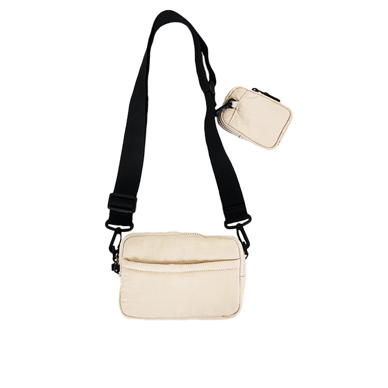 Puffie Shoulder Bag - Beige - SA2301005A