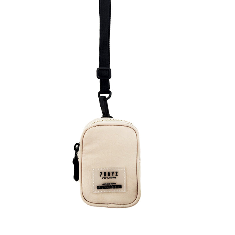 Puffie Neck Pouch - Beige - SA2301006A