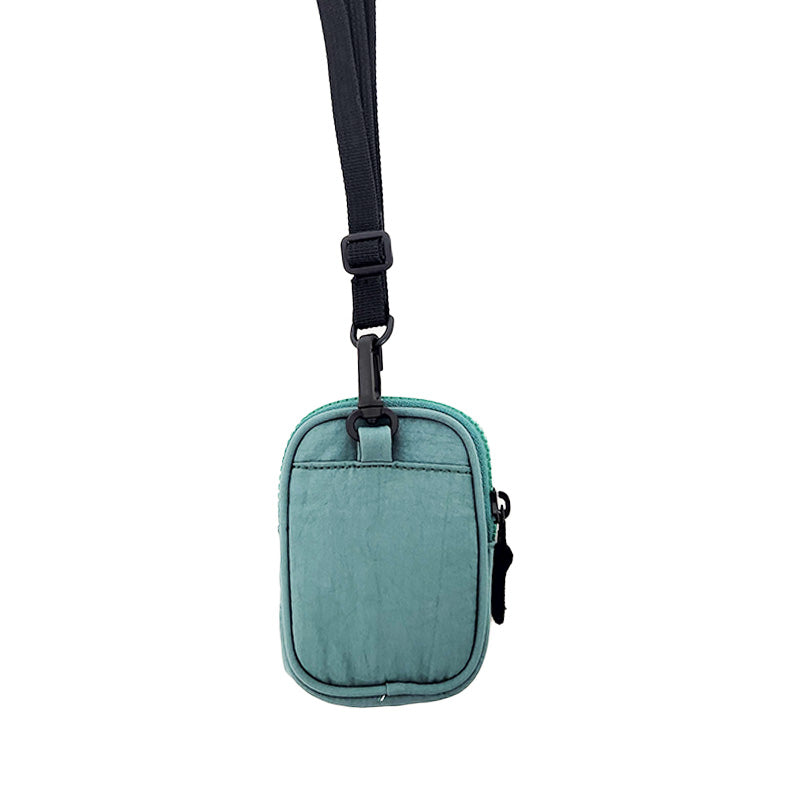 Puffie Neck Pouch - Green - SA2301006C