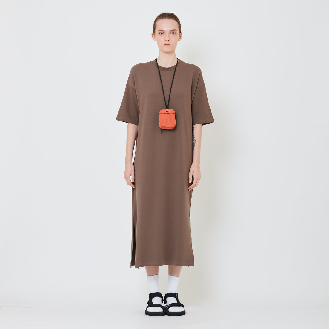 Pouch with Lanyard - Orange - SA2408025B