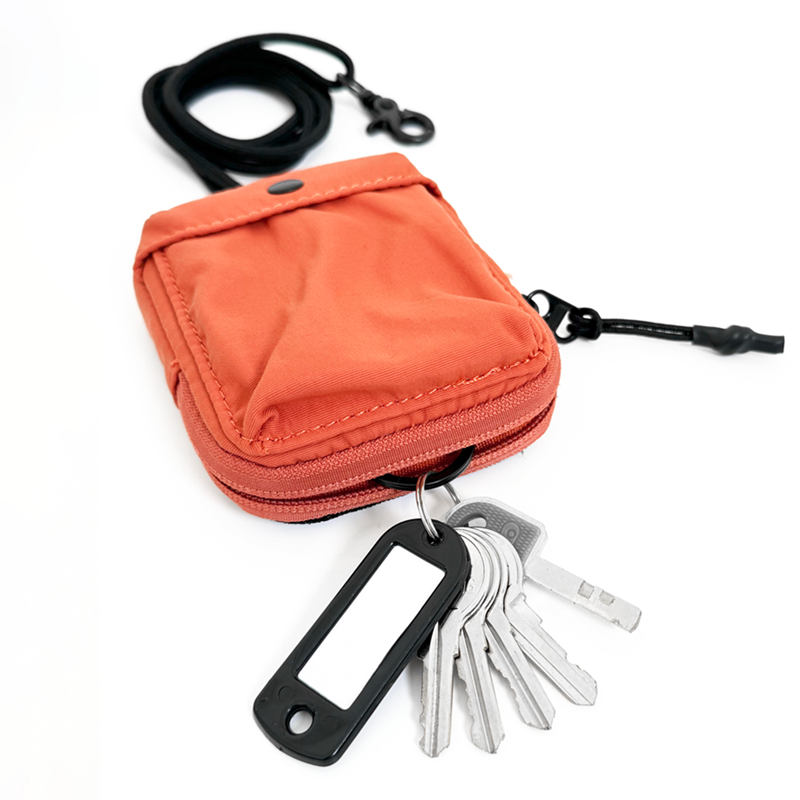 Pouch with Lanyard - Orange - SA2408025B