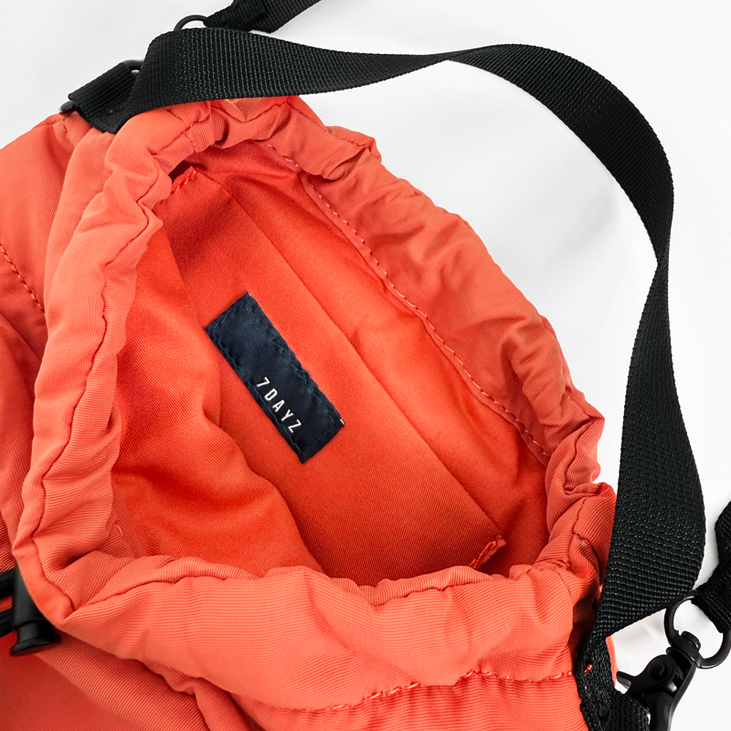 Crossbody Bucket Bag - Orange - SA2408028B