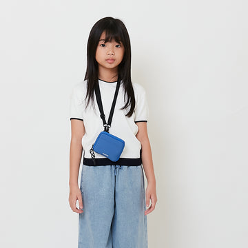 Pouch with landyard - Blue - SA2504001C