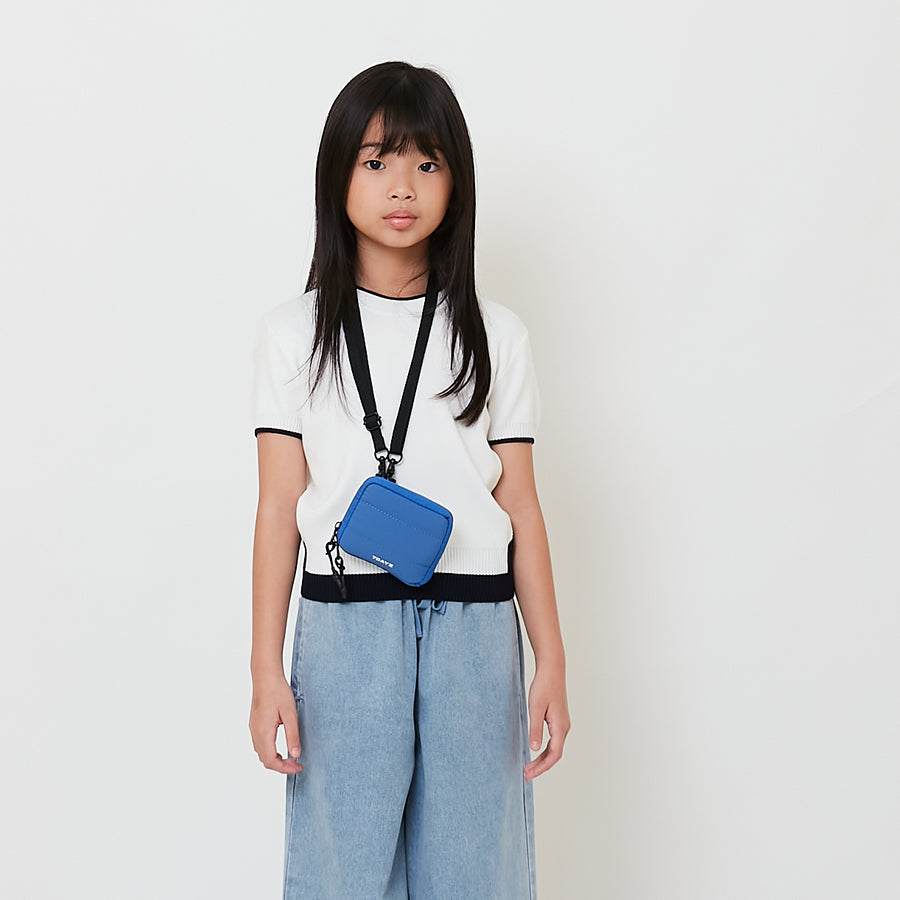 Pouch with landyard - Blue - SA2504001C