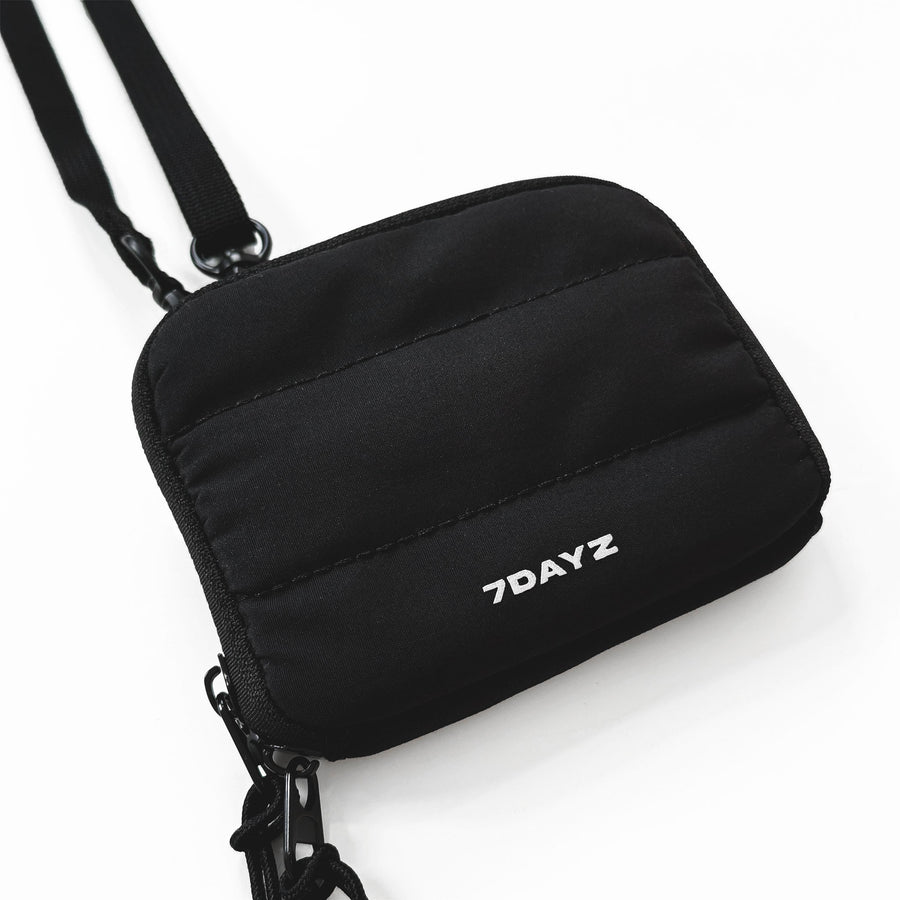 Pouch with landyard - Black - SA2504001D
