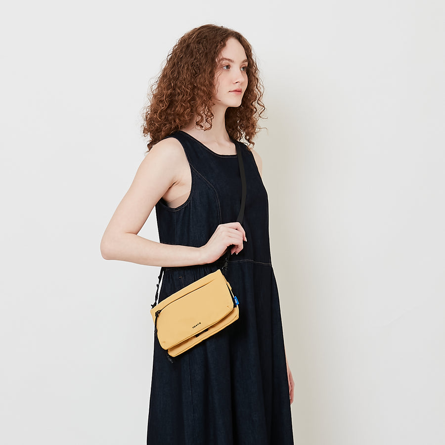 Flat Sacoche Bag - Yellow - SA2504004B