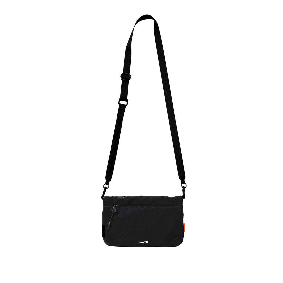 Flat Sacoche Bag - Black - SA2504004D