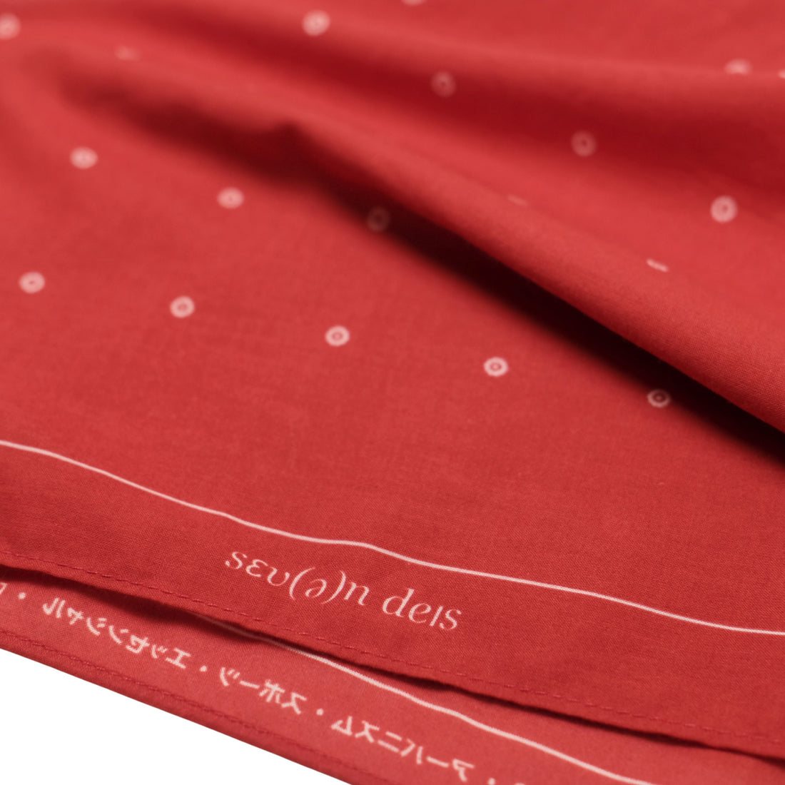Dots Print Bandana - Red - SA2509023A