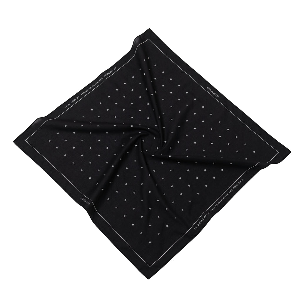 Dots Print Bandana - Black - SA2509023B