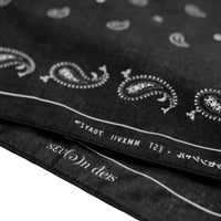 Paisley Print Bandana - Black - SA2509024D