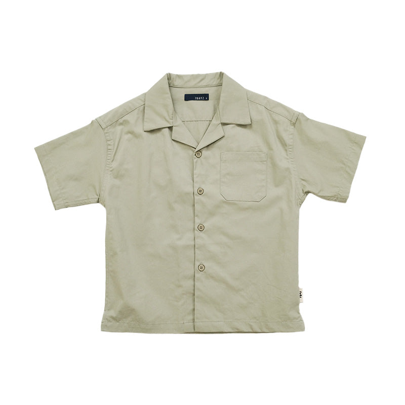 Boy Oversized Shirt - Light Green - SB2305196A