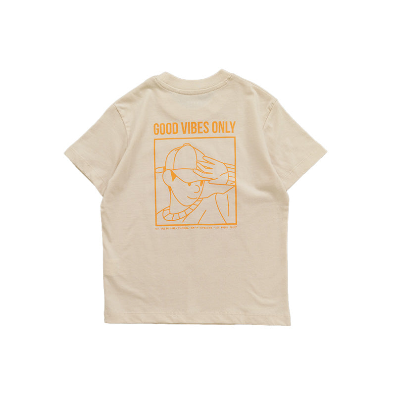 Boy Graphic Tee - Ivory - SB2305204A