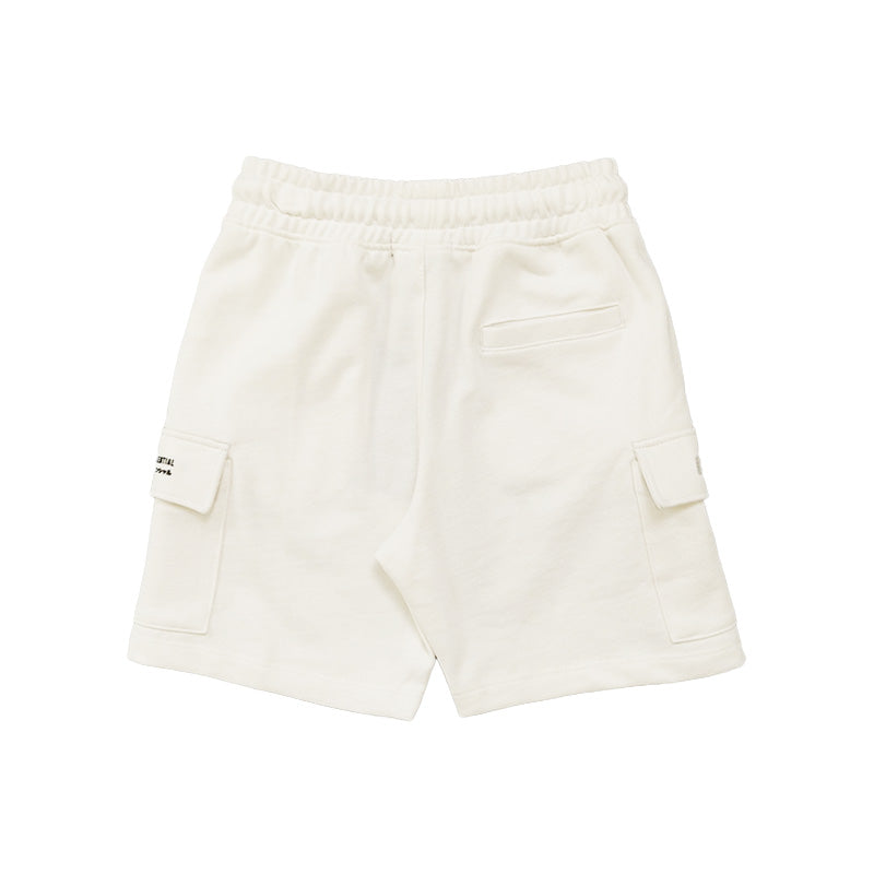 Boy Cargo Sweat-Shorts - Off White - SB2305207A