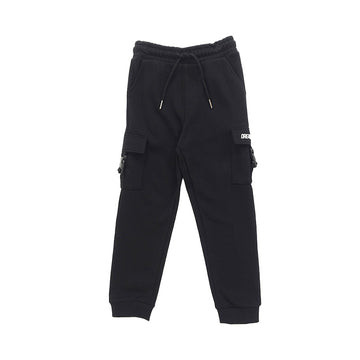 Boy Cargo Sweatpants - Black - SB2305208B