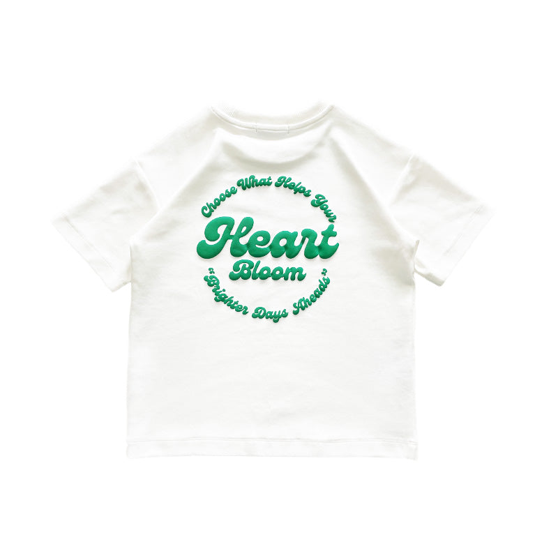Boy Printed Oversized Tee - Off White - SB2307211A