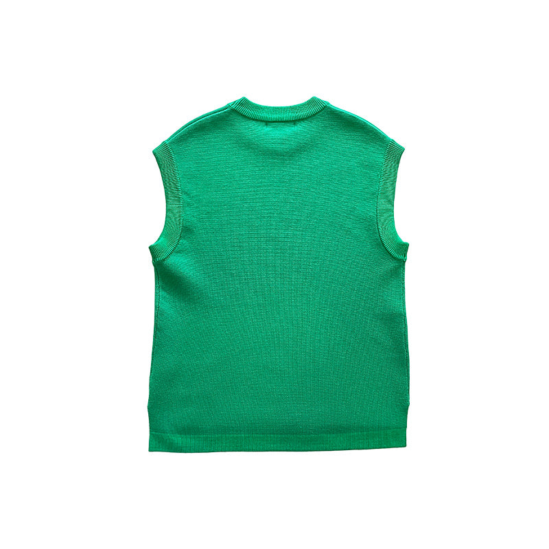 Boy Vest Top - Green - SB2307212A