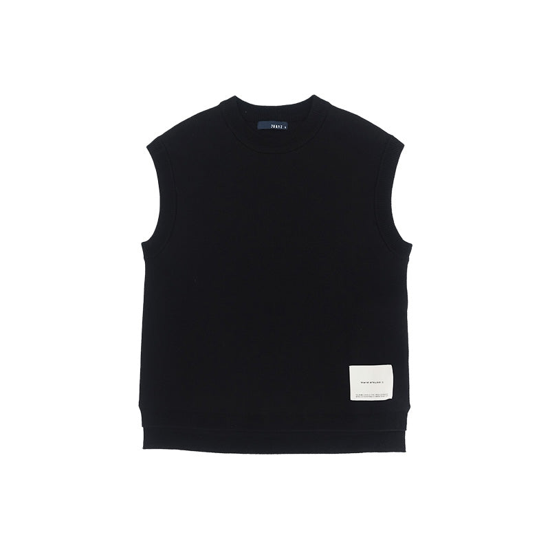 Boy Vest Top - Black - SB2307212B
