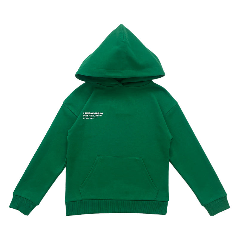 Boy Oversized Hoodie - Green - SB2307217B
