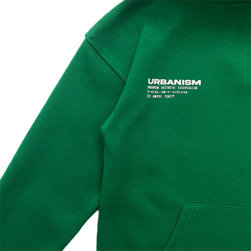 Boy Oversized Hoodie - Green - SB2307217B