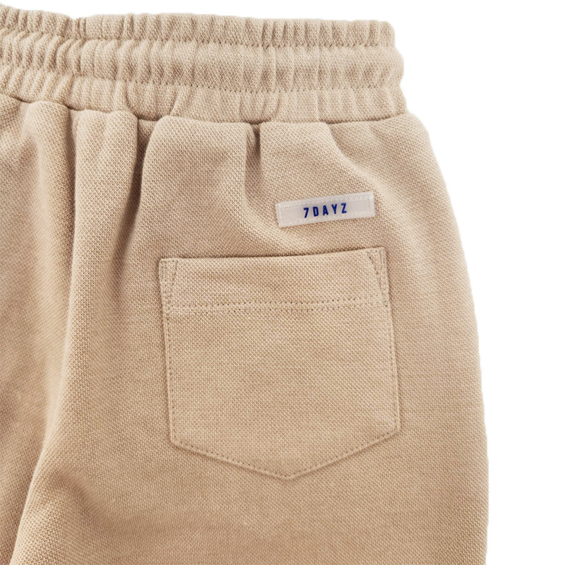 Boy Pique Shorts - Khaki - SB2308221B
