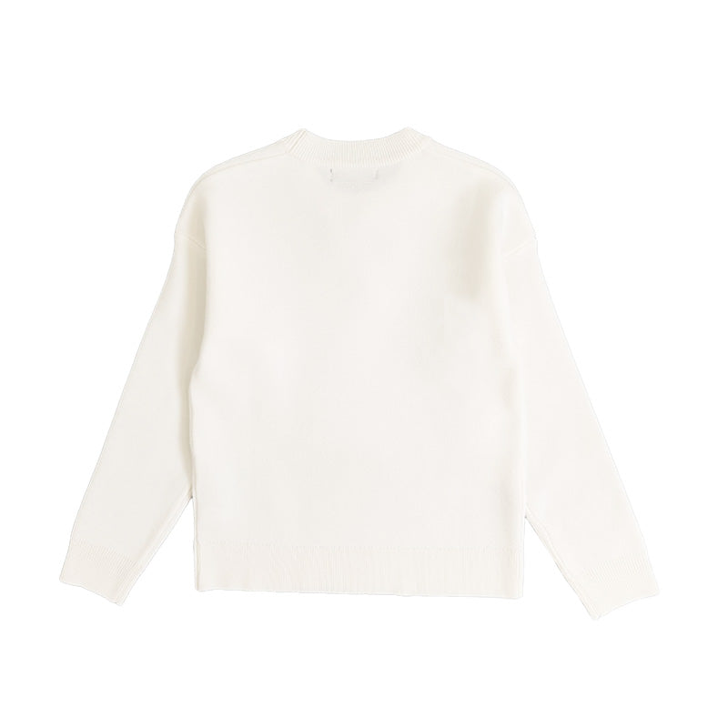 Boy Oversized Sweater - Off White - SB2308224A