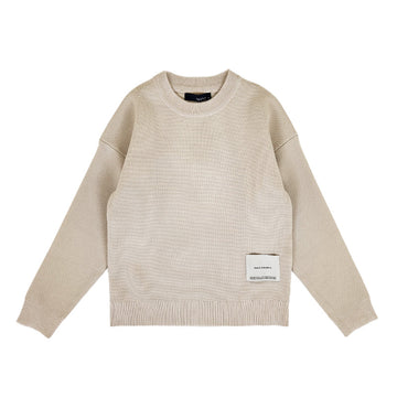 Boy Oversized Sweater - Beige - SB2308224B