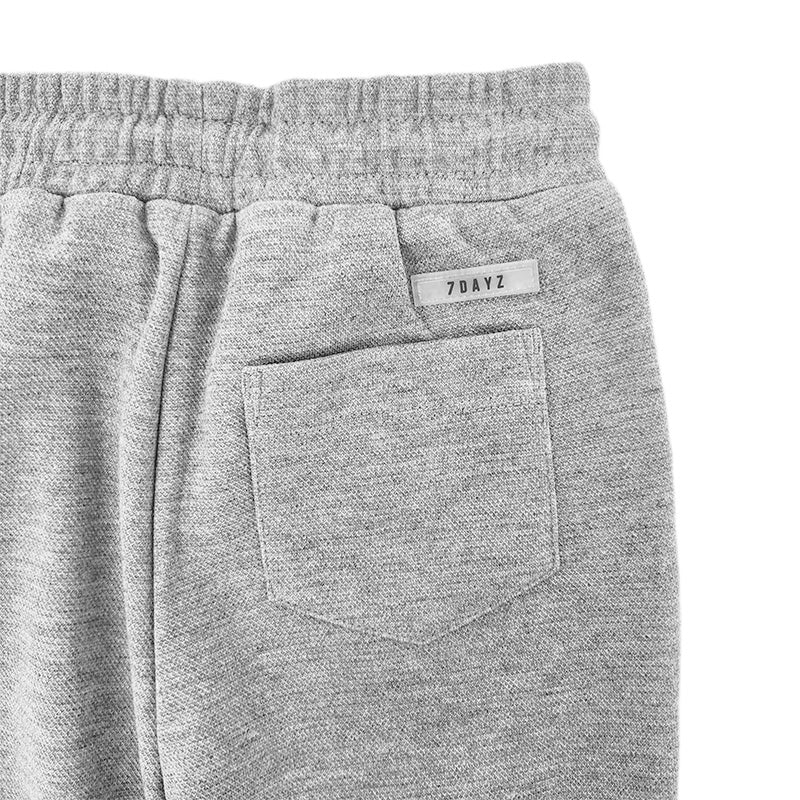 Boy Pique Joggers - Melange Grey - SB2308225B