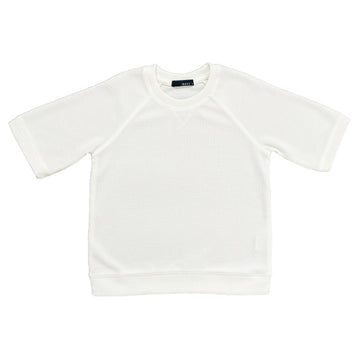 Boy Oversized Waffle Top - Off White - SB2309228A