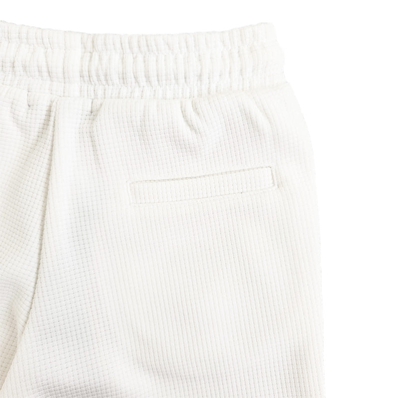 Boy Waffle Knit Shorts - Off White - SB2309229A