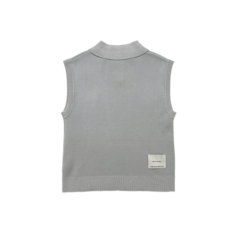 Boy Vest Top - Light Grey - SB2309230B
