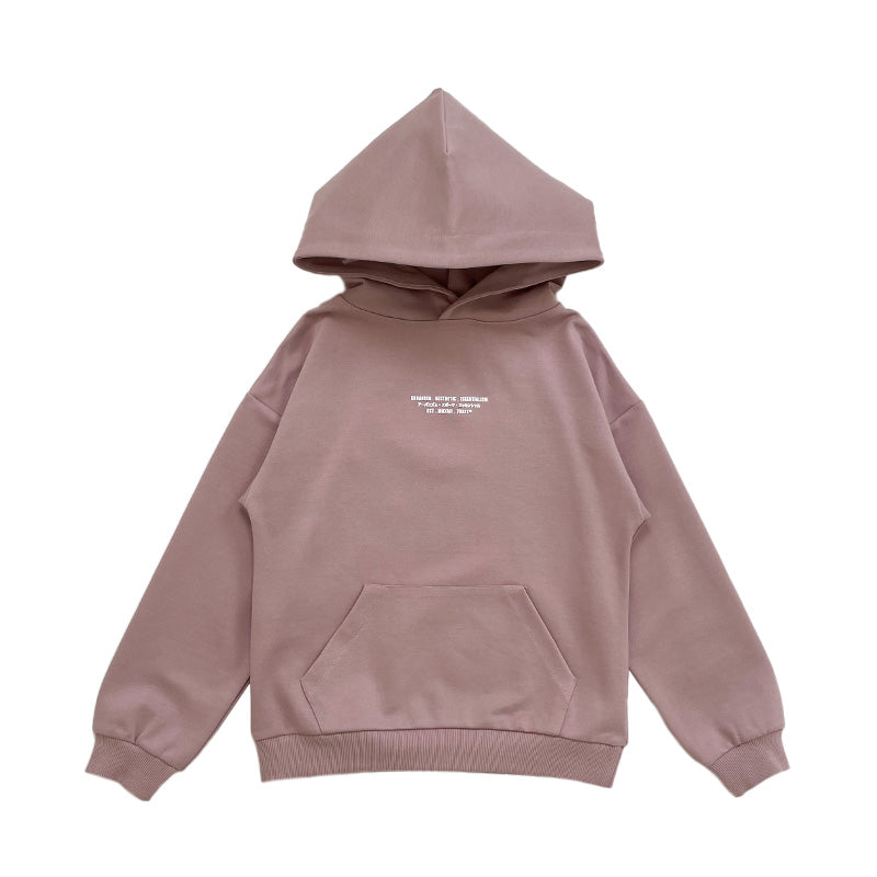 Boy Oversized Hoodie - Taupe - SB2309231B